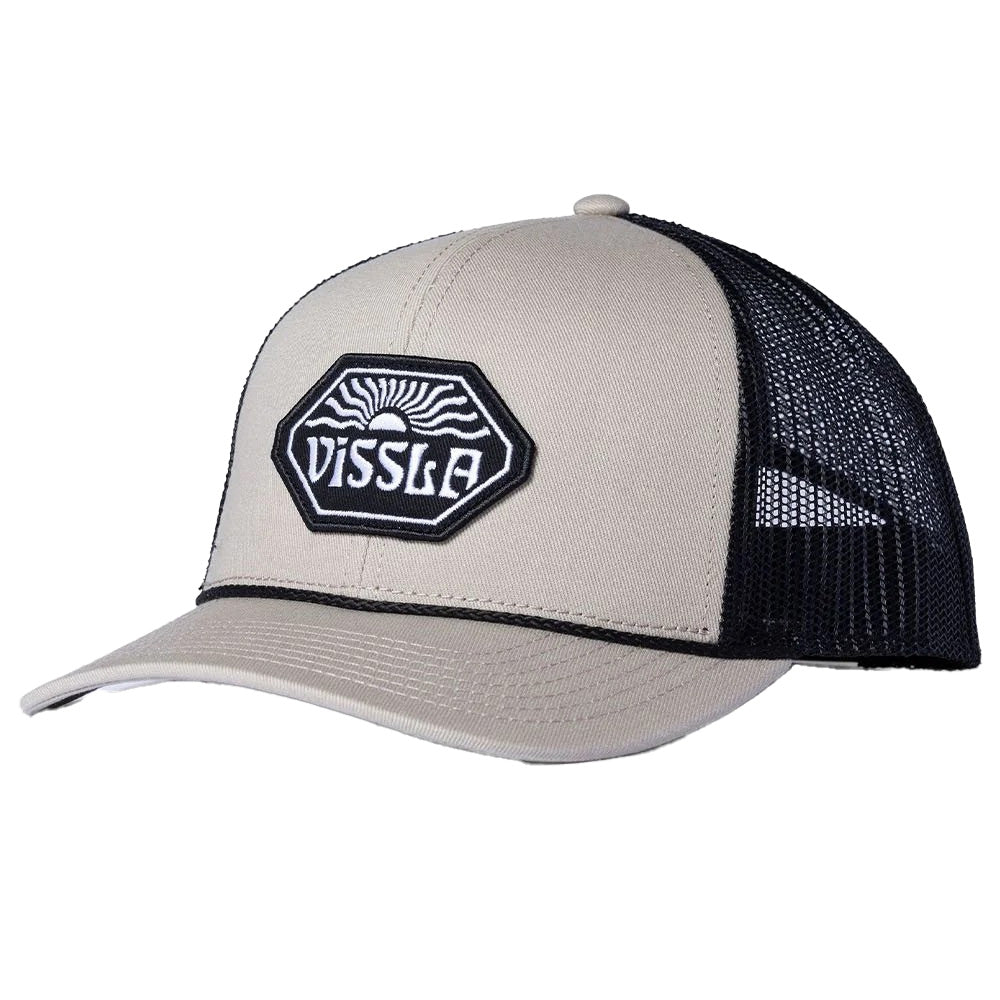 Vissla Men's West Winds Eco Trucker Hat 2025 LIGHT KHAKI