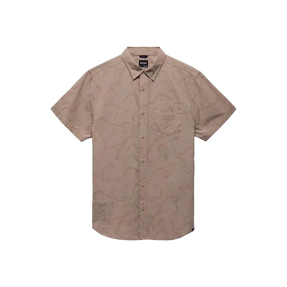 prAna Men’s Tinline Shirt 2025 251 SANDSTONE SEEDLING