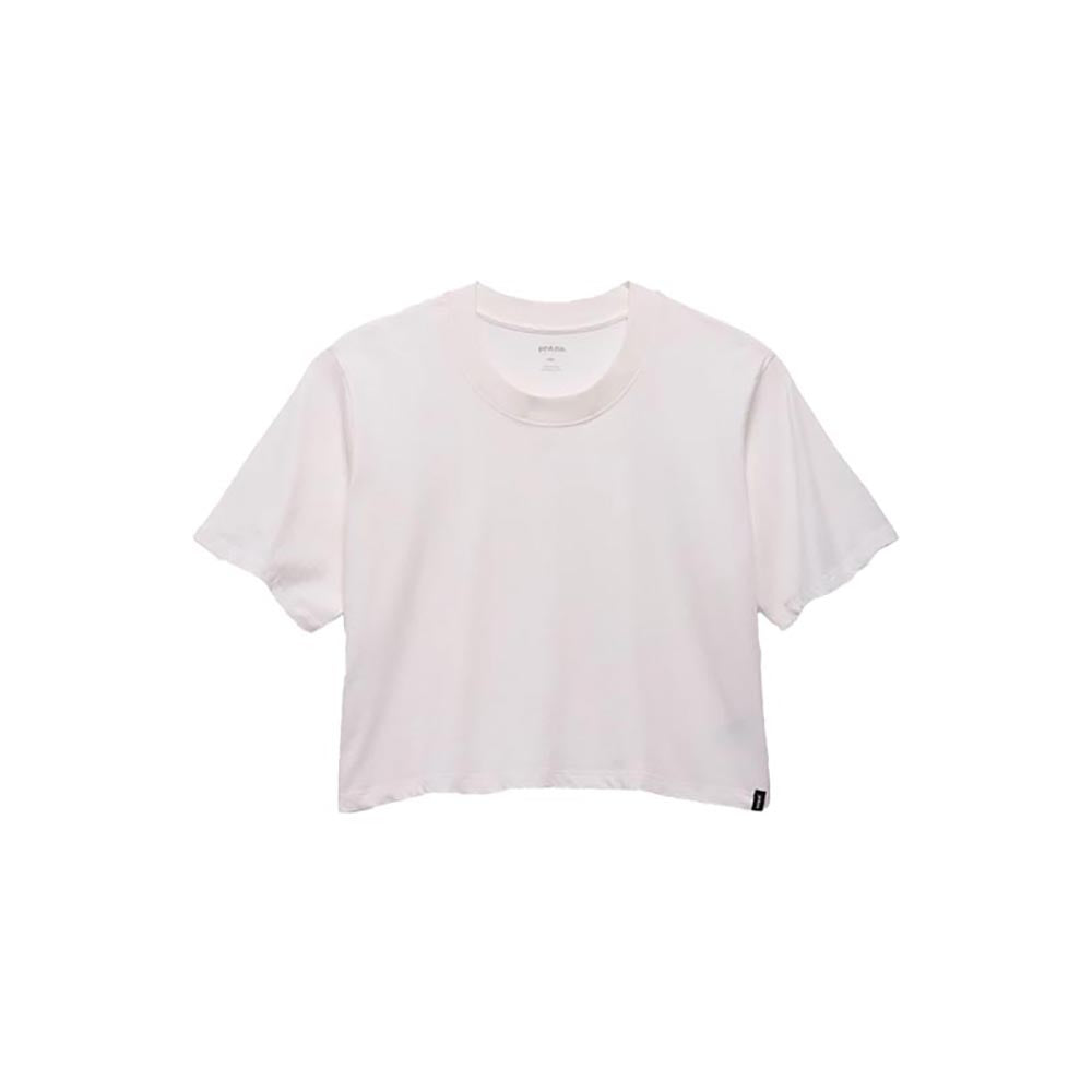 prAna Women's Everyday Crop Tee 2025 SOFT WHITE