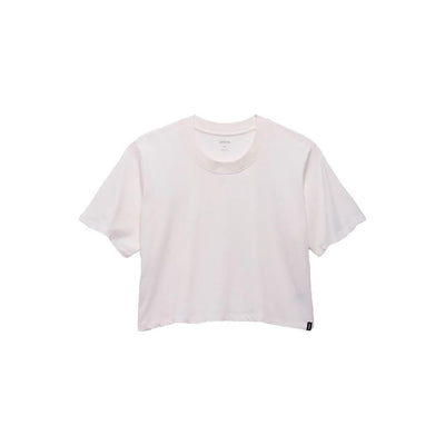 prAna Women's Everyday Crop Tee 2025 SOFT WHITE