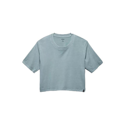 prAna Women's Everyday Crop Tee 2025 400 SALTWATER