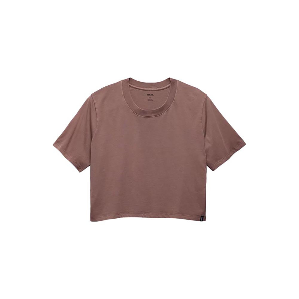 prAna Women's Everyday Crop Tee 2025 200 CAROB