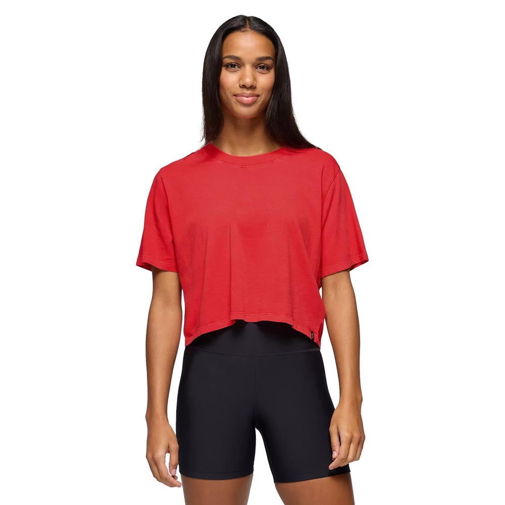 prAna Women's Everyday Crop Tee 2025