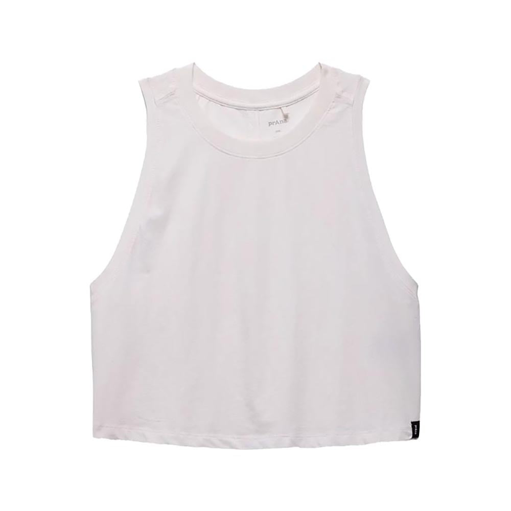 prAna Women's Everyday Crop Tank 2025 SOFT WHITE