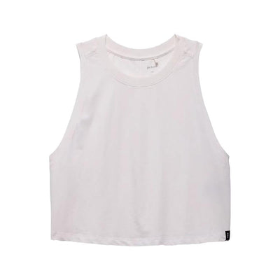 prAna Women's Everyday Crop Tank 2025 SOFT WHITE