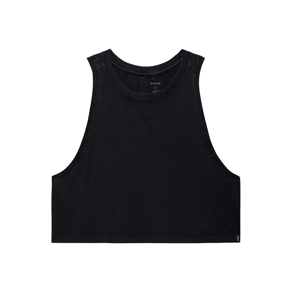 prAna Women's Everyday Crop Tank 2025 BLACK
