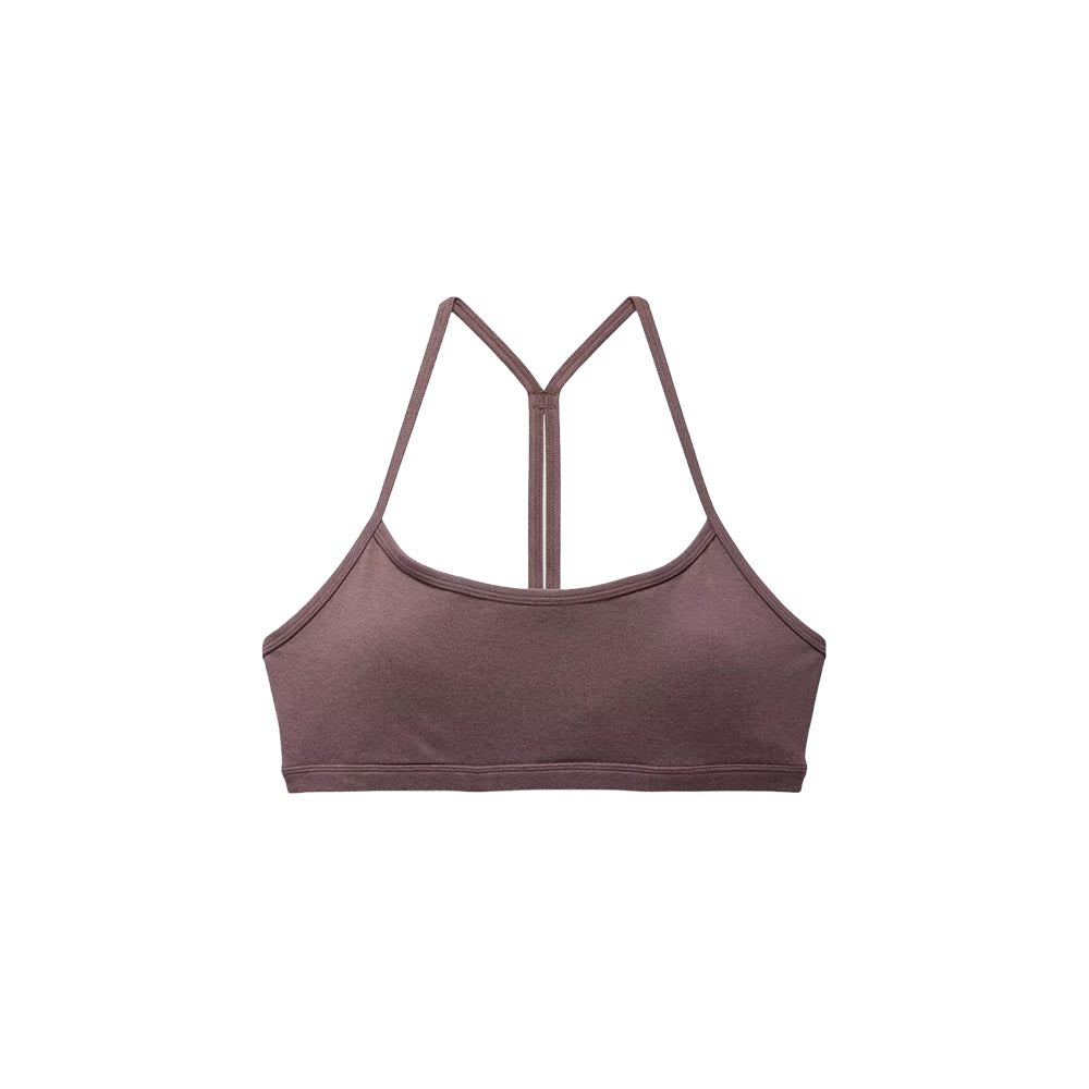 prAna Women's Heavana Every Minute Bra 2025 200 CAROB HEATHER