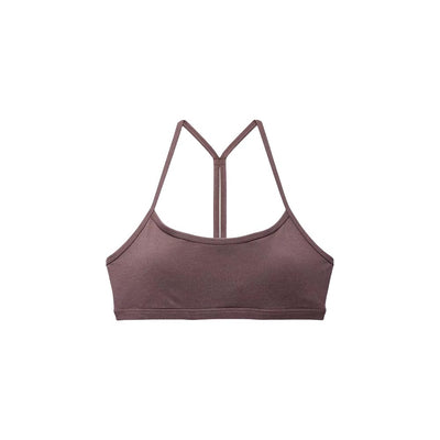 prAna Women's Heavana Every Minute Bra 2025 200 CAROB HEATHER