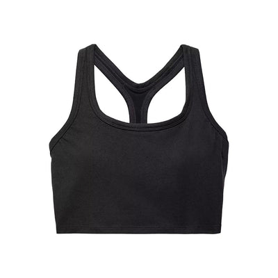 prAna Women's Heavana Racerback Bralette 2025 BLACK HEATHER