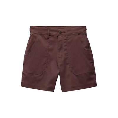 prAna Women's Stretch Zion Cargo Short 3in 2025 201 MOCHA