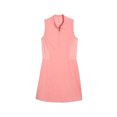 Puma Women's Aerlon Mock Sleeveless Dress 2025 03 PINK FRUIT