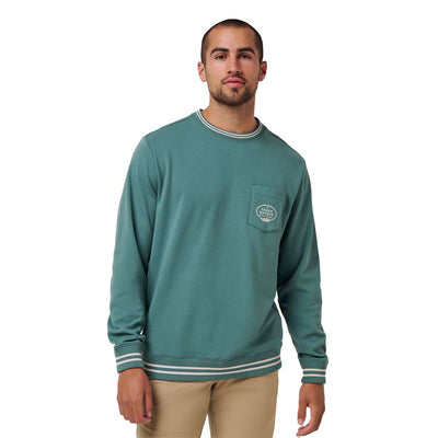 TravisMathew Men's Vip Ticket Crew 2025 3SVP SILVER PINE