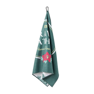 TravisMathew Founders Circle Golf Towel 2025 3SVP SILVER PINE