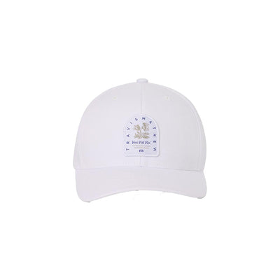 TravisMathew Men's Air Currents Snapback Hat 2025 WHITE