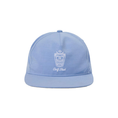 TravisMathew Men's Back Again Snapback Hat 2025 I0093 HEATHER VIOLET STORM