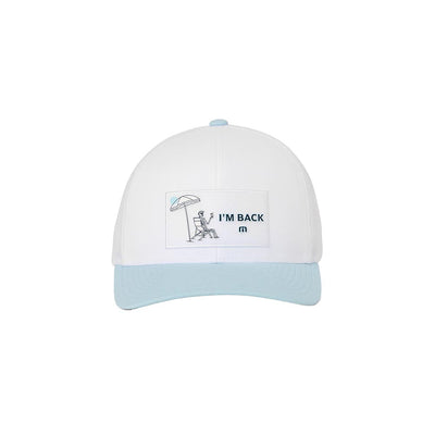 TravisMathew Men’s Full Send Feb Snapback Hat2025 WHITE