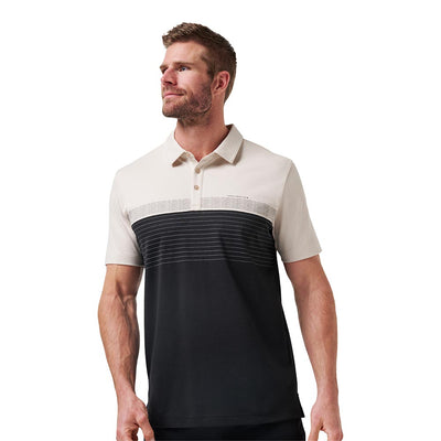 TravisMathew Men's Hang Glide Golf Polo 2025 F0037 ITALIAN SAND