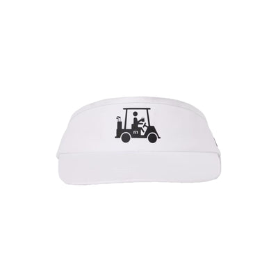 TravisMathew Men's Mapes Visor 2025 WHITE