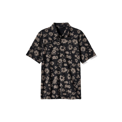 TravisMathew Men's Shaded Grove Polo 2025 BLACK