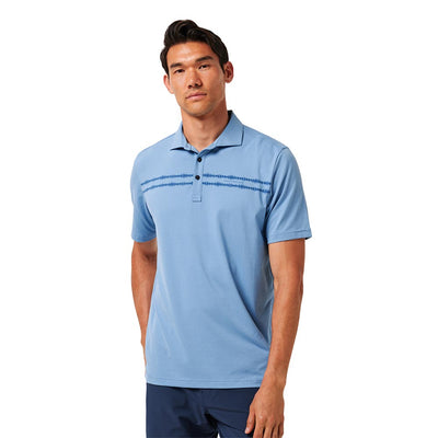 TravisMathew Men's Sunbeam CS Polo 2025 C0453 PACIFIC COAST
