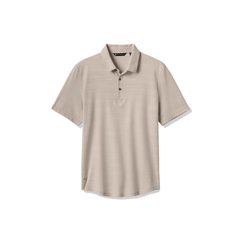 TravisMathew Men's West End Polo 2025 F0037 ITALIAN SAND