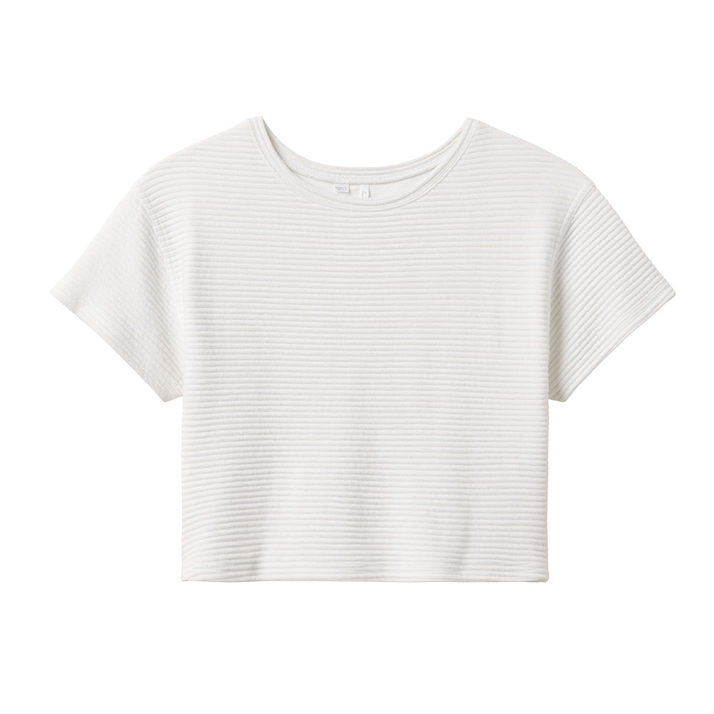 TravisMathew Women's Charter Cruise Shirt 2025 WHITE