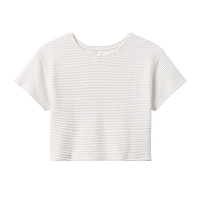 TravisMathew Women's Charter Cruise Shirt 2025 WHITE