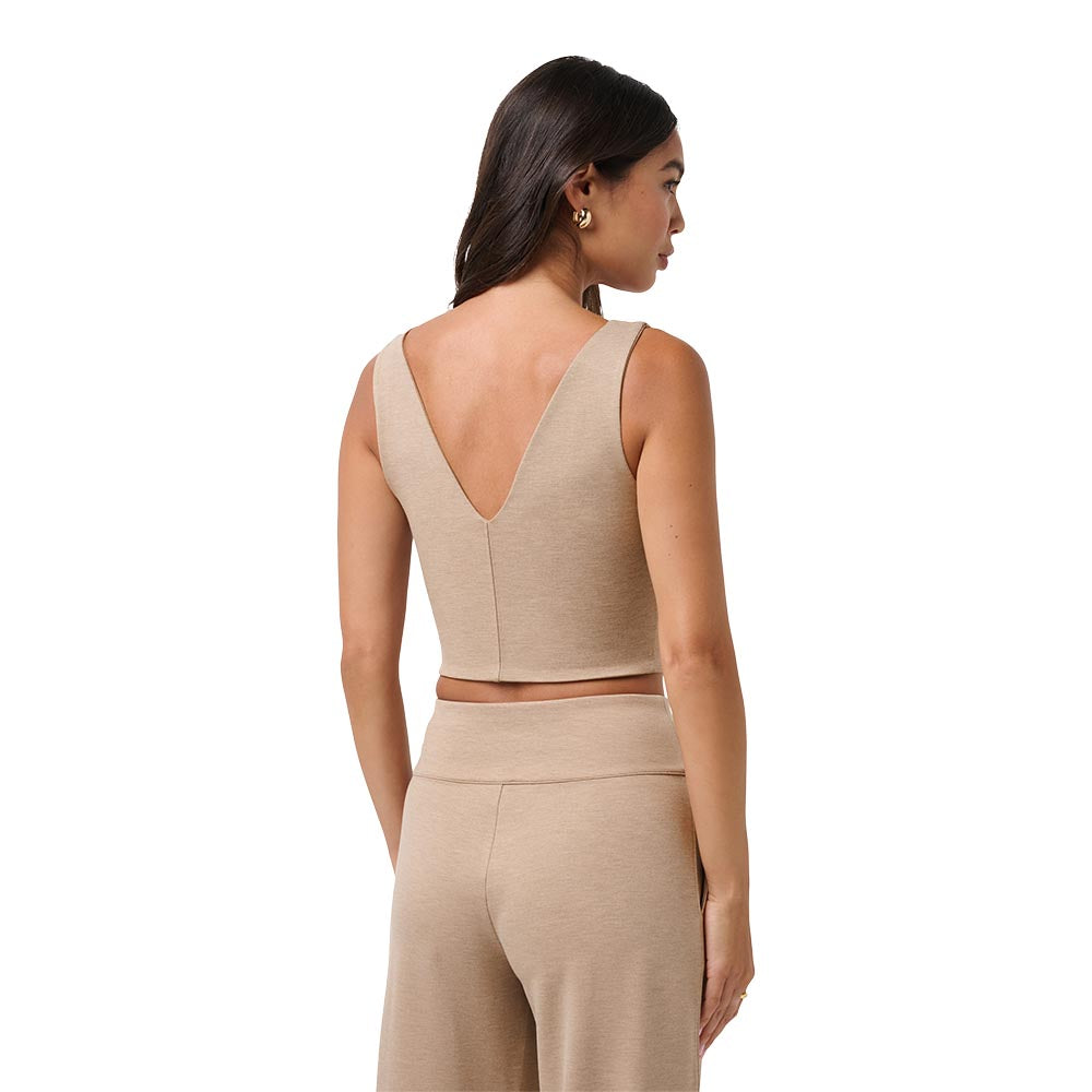 TravisMathew Women's Friday Ponte Square Tank 2025