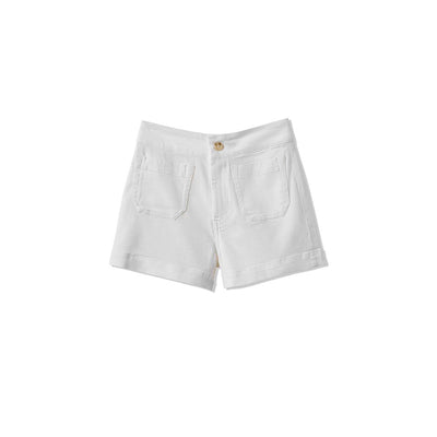 TravisMathew Women's Everyday Shorts 2025 WHITE