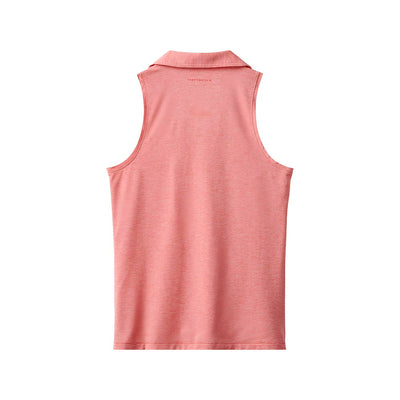TravisMathew Women's Featherweight Active Sleeveless Polo Shirt 2025