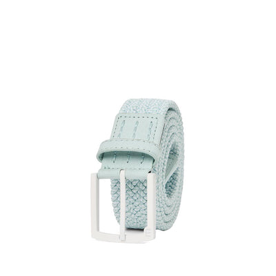 TravisMathew Men's Distant Sand Stretch Woven Belt 2025 C0443 EGGSHELL BLUE