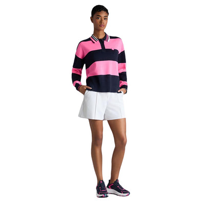 G/Fore Women's Happy G's Merino Wool Rugby Sweater 2025