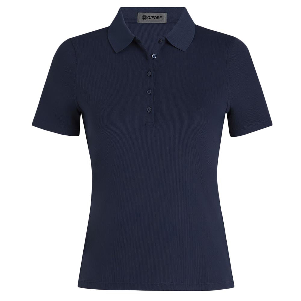 G/Fore Women's Ribbed Tech Nylon Polo 2025 TWILIGHT