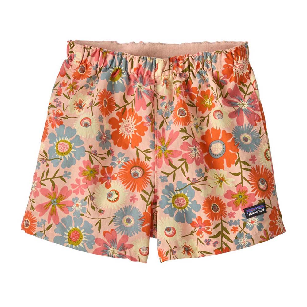 Patagonia Toddler's Baggies Shorts 2025 WBSU WAY BACK: SUNLIT PINK