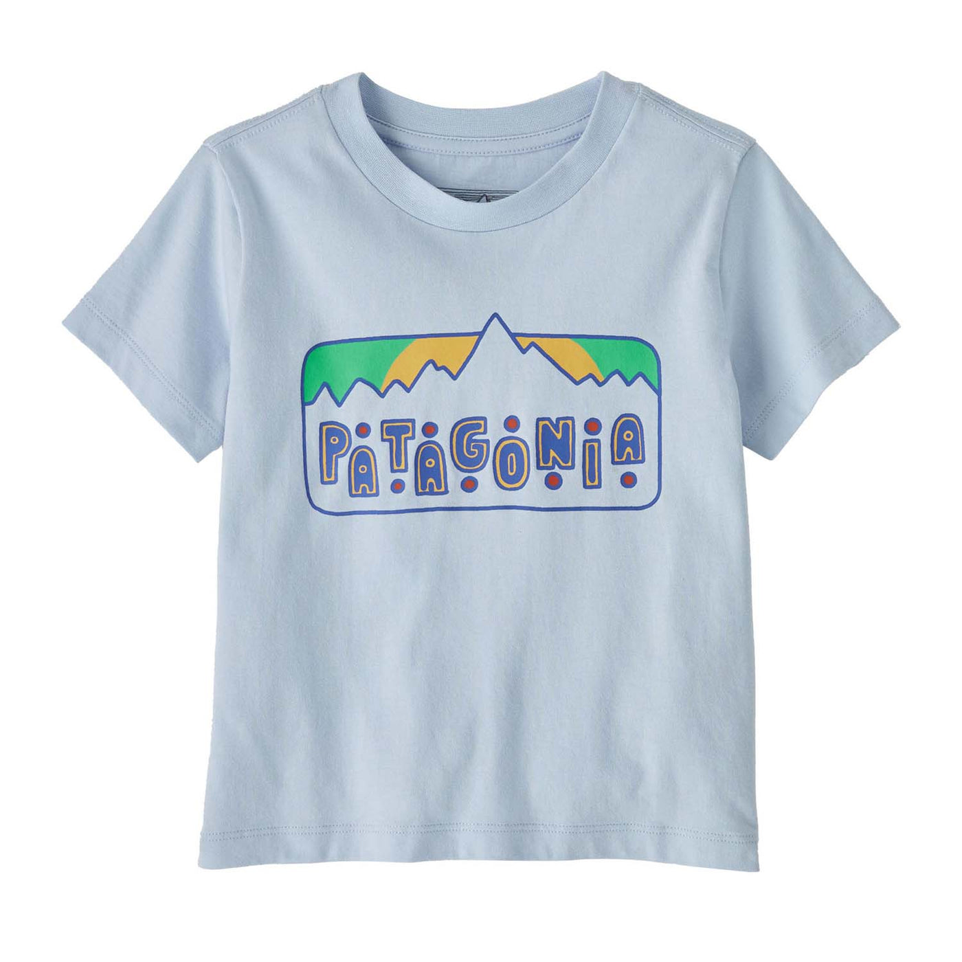 Patagonia Toddler's Dancing Dawn T-Shirt 2025 FLKB FLECK BLUE