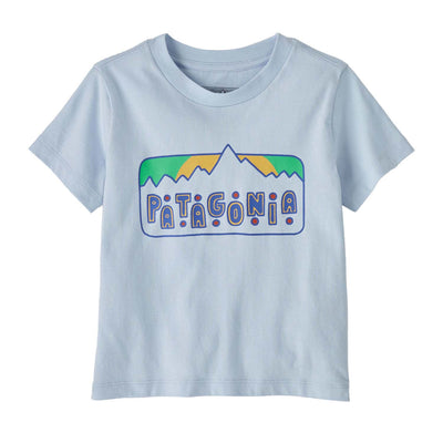 Patagonia Toddler's Dancing Dawn T-Shirt 2025 FLKB FLECK BLUE