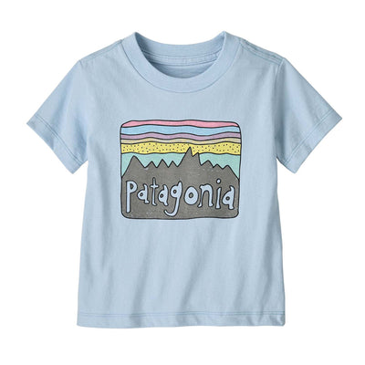 Patagonia Toddler's Fitz Roy Skies T-Shirt 2025 FLKB FLECK BLUE