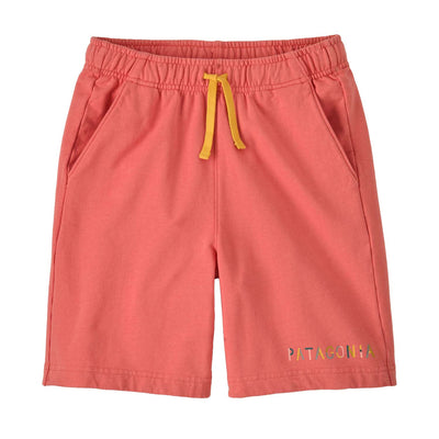 Patagonia Junior's Sweatshorts 2025 PTLP PETAL POWER: PEAK PINK