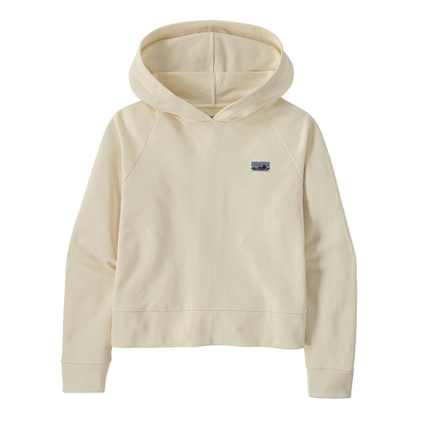 Patagnoia Women's Regenerative Organic Certified Cotton Essential Hoody 2025 WOOL WHITE