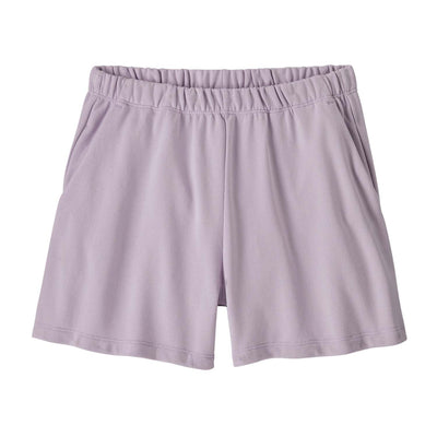 Patagonia Women's Regenerative Organic Certified Cotton Essential Shorts 2025 FGLP FOXGLOVE PURPLE