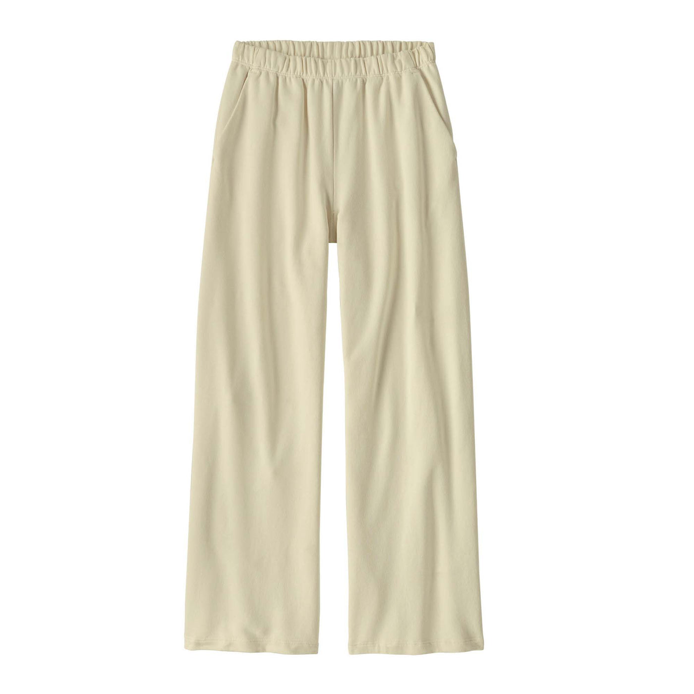 Patagnoia Women's Regenerative Organic Certified Cotton Essential Pants 2025 WOOL WHITE