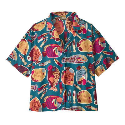 Patagonia Women's Tidal Threads Shirt 2025 WRWE WRASSE: WETLAND BLUE