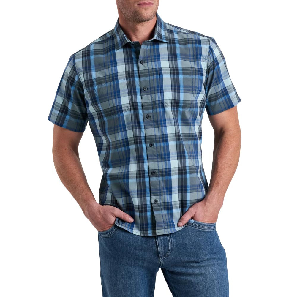 KUHL Men's Dissident Short Sleeve Shirt 2025 BHAR BLUE HARBOR