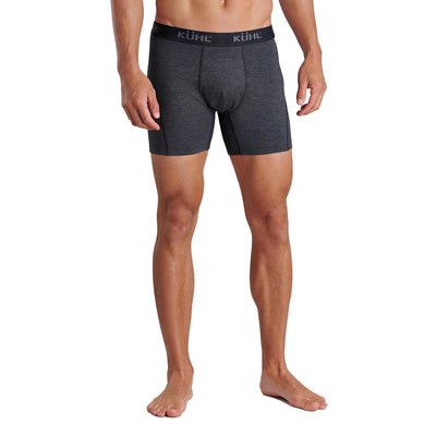 KUHL Men's Korruptr Boxer Briefs 6in 2026 BLACKO BLACKOUT