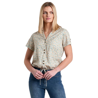 KUHL Women's Liliana Short Sleeve Shirt NATURAL