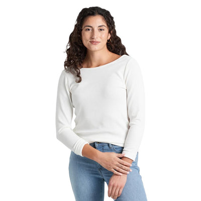 KUHL Women's Remi Long Sleeve Shirt WHITE