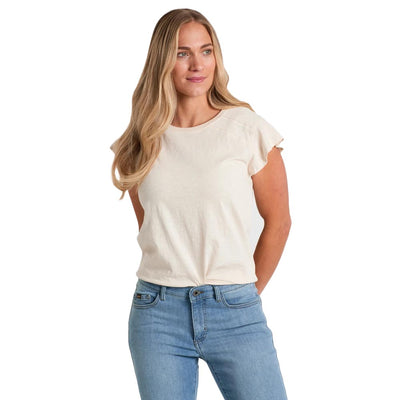 KUHL Women's Shilo Short Sleeve Shirt 2025 IVORY