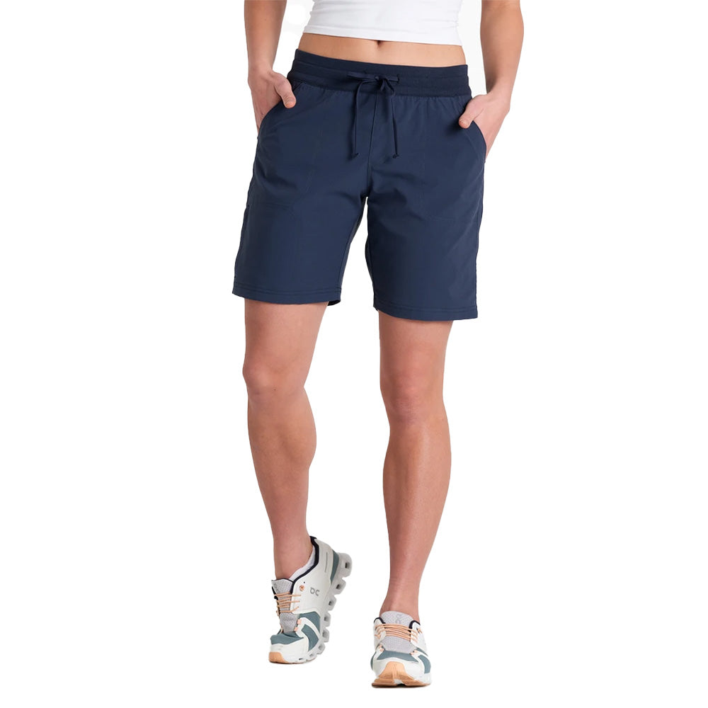 Kuhl Women's Trekr Pull On Shorts 8in 2025 INDIGO