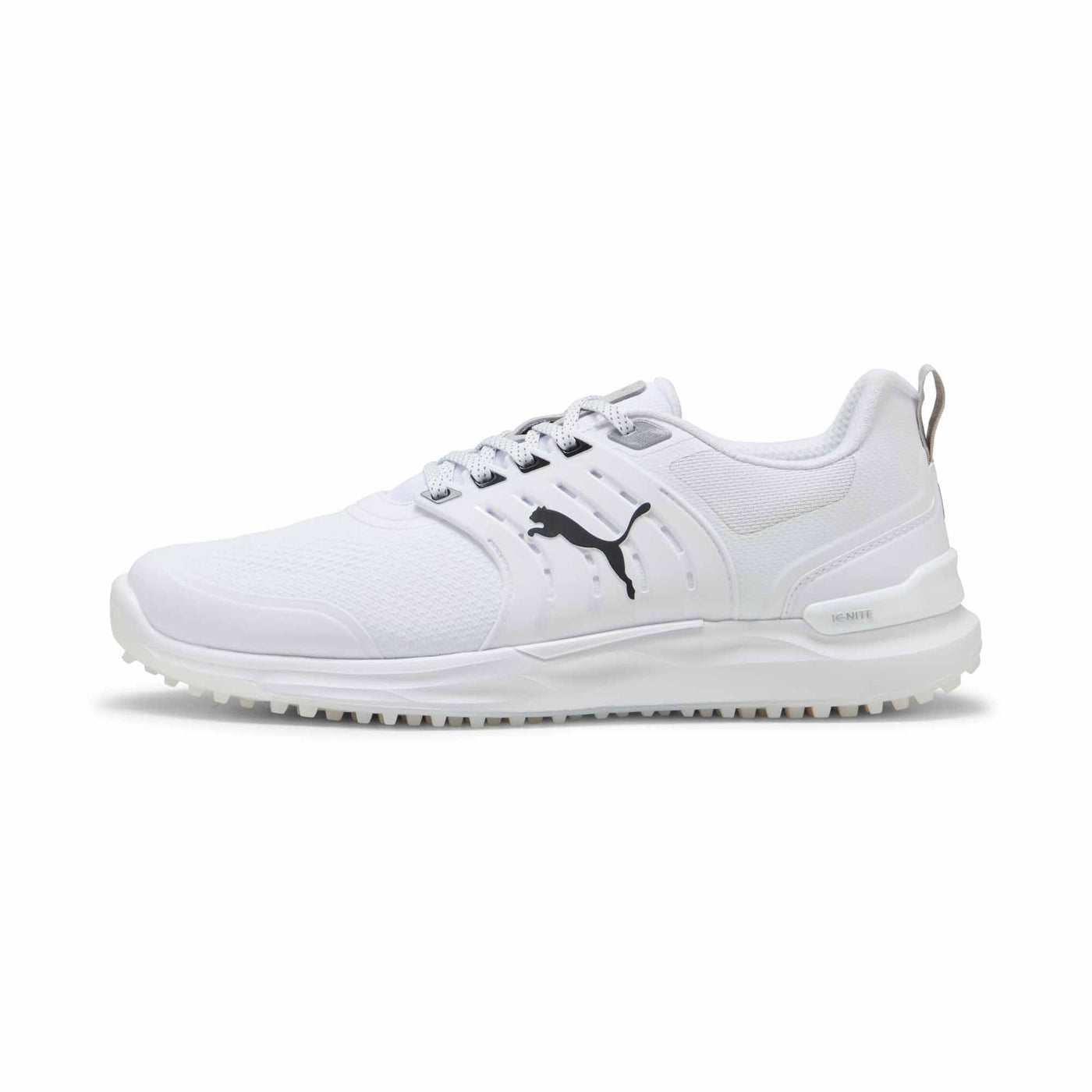 Puma Men's Ignite Elevate 2 Golf Shoes 2025 WHITE/BLACK/SILVER