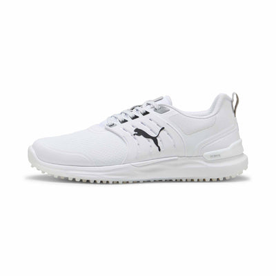 Puma Men's Ignite Elevate 2 Golf Shoes 2025 WHITE/BLACK/SILVER